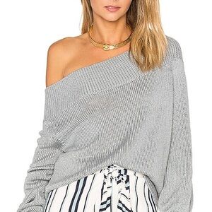 FUN SEEKER SWEATER IN LIGHT GREY
Lovers + Friends Size Small